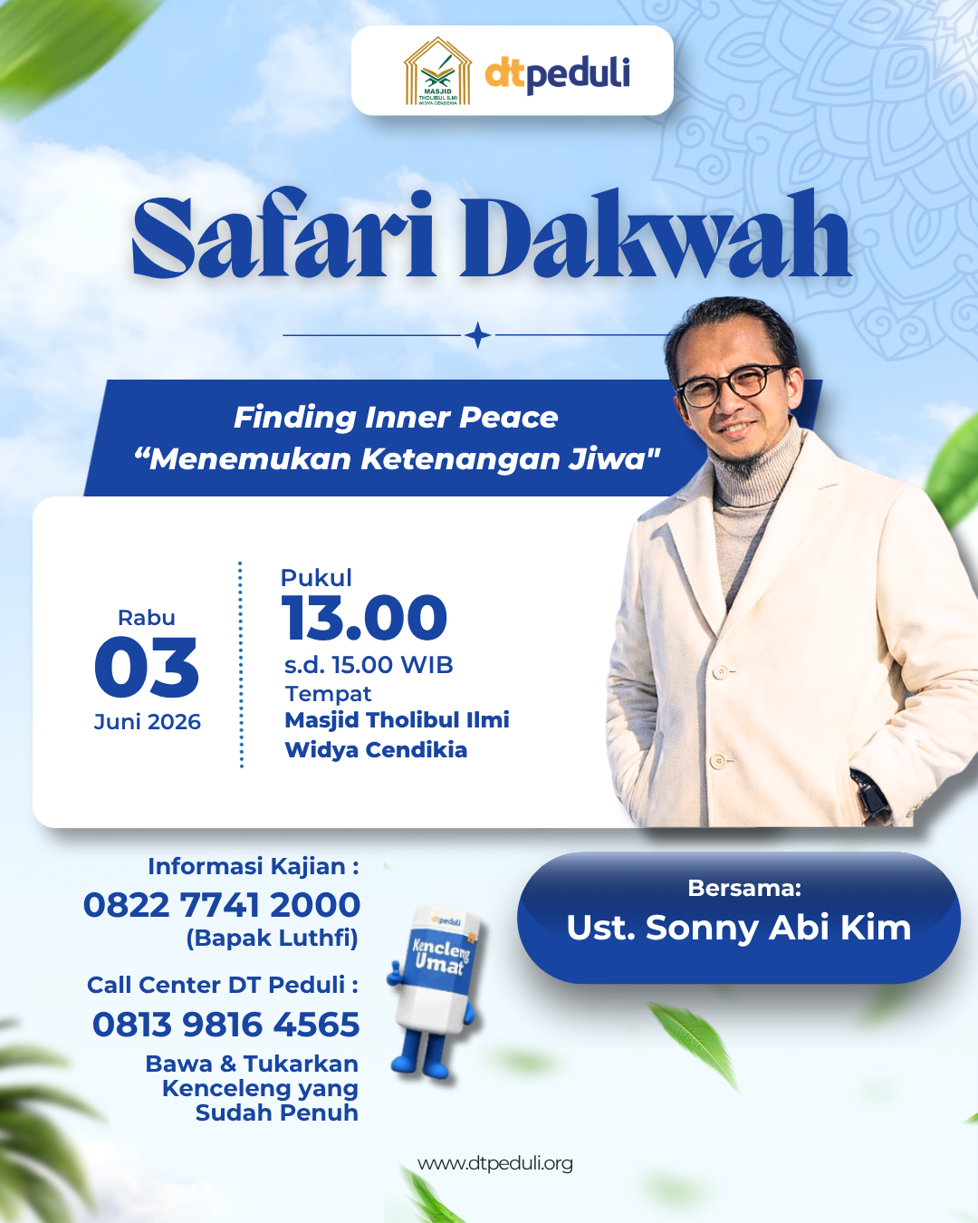 Safari Dakwah Bersama Ust. Sonny Abi Kim