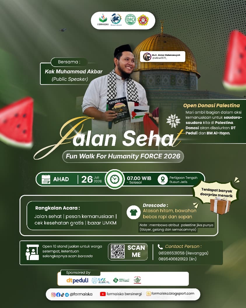 JALAN SEHAT FOR HUMANITY FORCE 2026