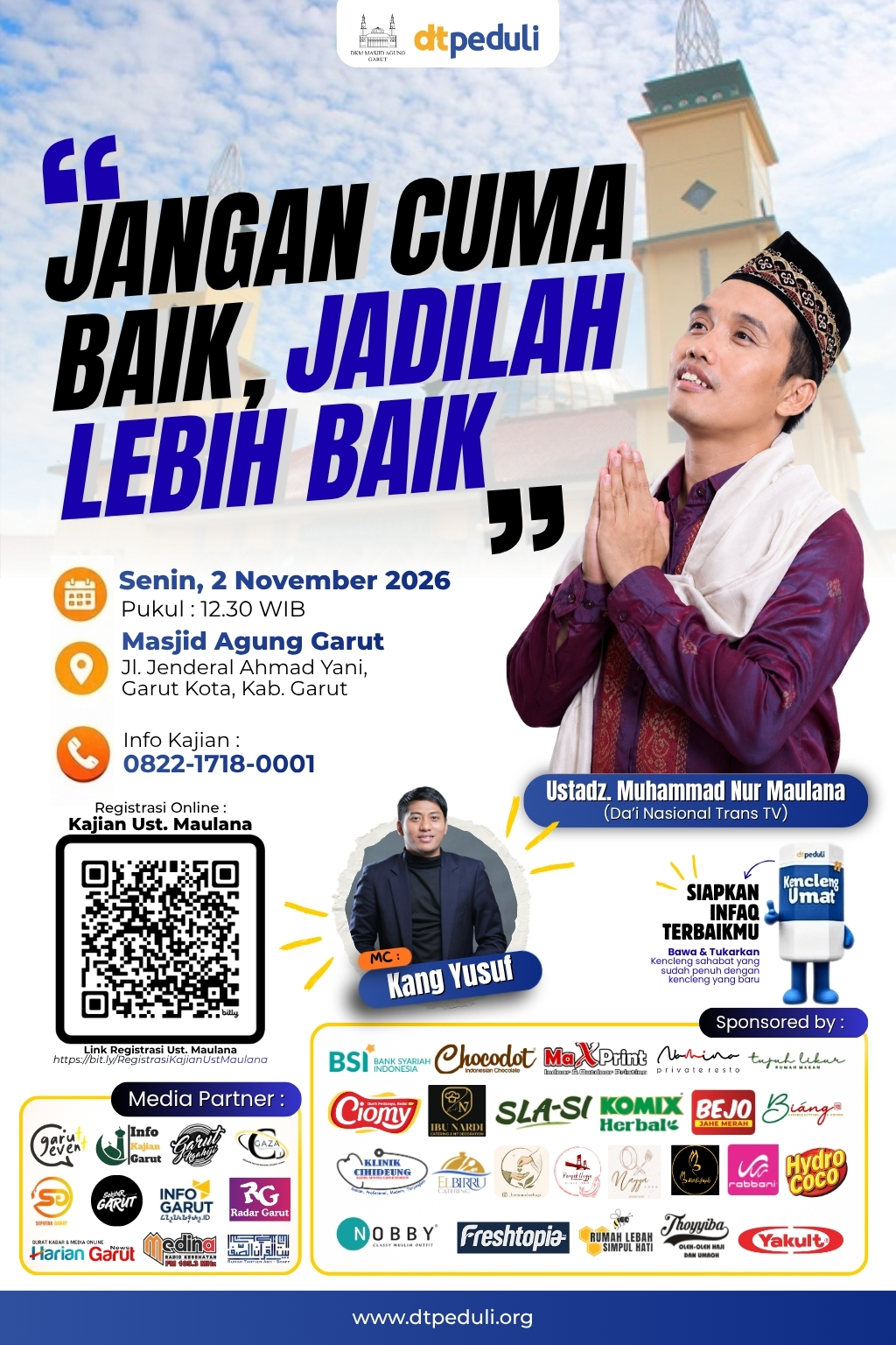 Kajian Ust. M. Nur Maulana - Jangan Jadi Baik, Jadilah Lebih Baik